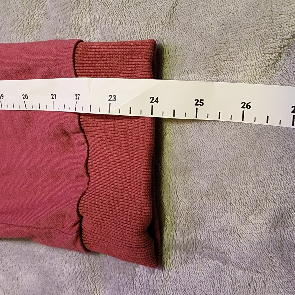 NWOT Cotton Bleu XL Women's Burgandy pullover Hoodie 100% cotton - Picture 5 of 16